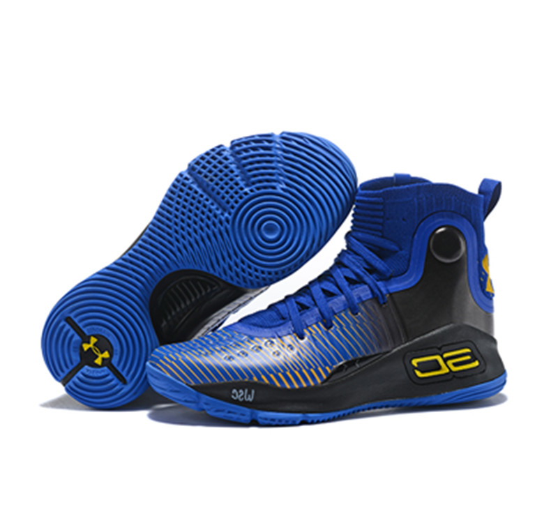 Curry 4 New Blue Black